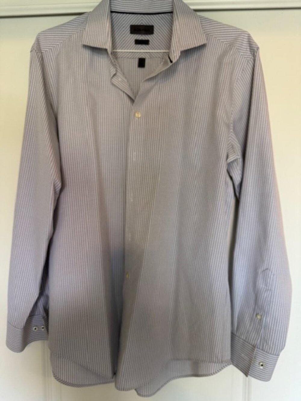 Calvin‎ Klein Men's Dress Shirt Micro Pattern - Picture 2 of 4